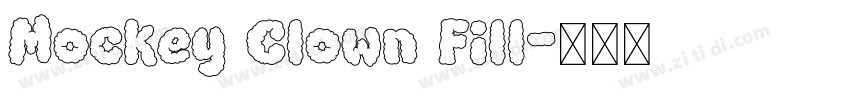 Mockey Clown Fill字体转换